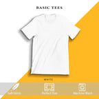 MEN Pack of 3 plain Half Sleeves T-Shirt